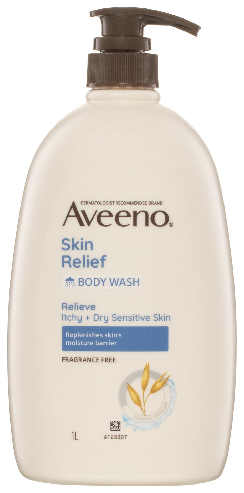 Aveeno Skin Relief Gentle Fragrance Free Body Wash Relieve Extra Dry Itchy Sensitive Skin