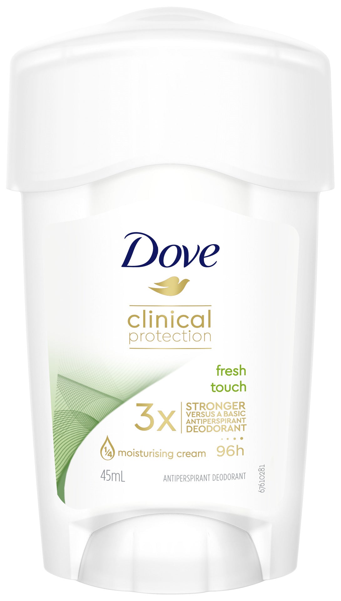 Dove Clinical Protection Antiperspirant Deodorant Fresh Touch 45 mL