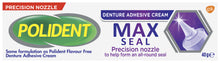 Polident Hold + Seal Denture Adhesive Cream 40 g