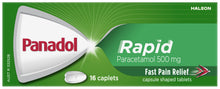 Panadol Rapid Caplets 16 Pack