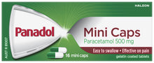 Panadol Mini Caps 500mg 16 Pack