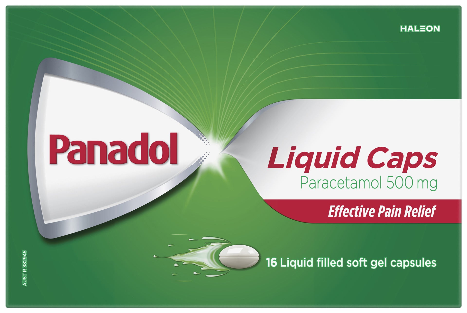PANADOL LIQUID CAPS 16S - AU Only