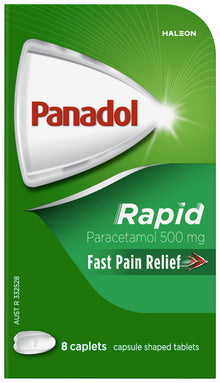 Panadol Rapid Caplets 8 Pack
