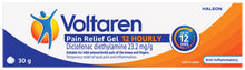 Voltaren Pain Relief Gel 12 Hourly 30g