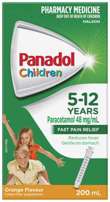 Panadol Children 5-12 Years Orange Flavour 200mL