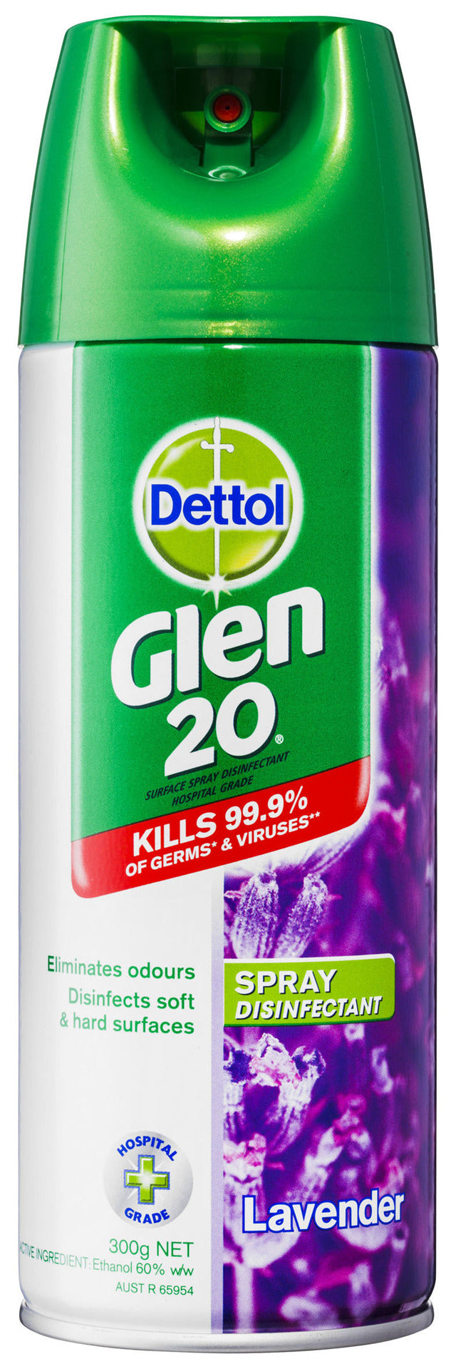 Glen 20 Spray Disinfectant All-In-One Lavender 300g