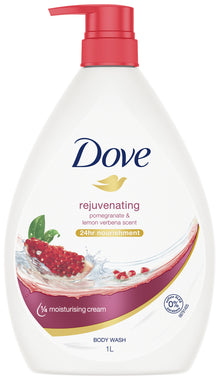 Dove Body Wash Gentle Cleansing for Soft Skin Fruity Nourish Shower Gel with 0% Sulfate SLES 1 L