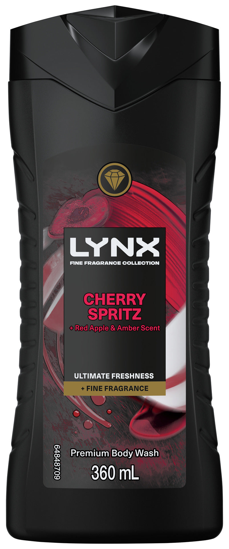 LYNX Body Wash CHERRY SPRITZ 360ml
