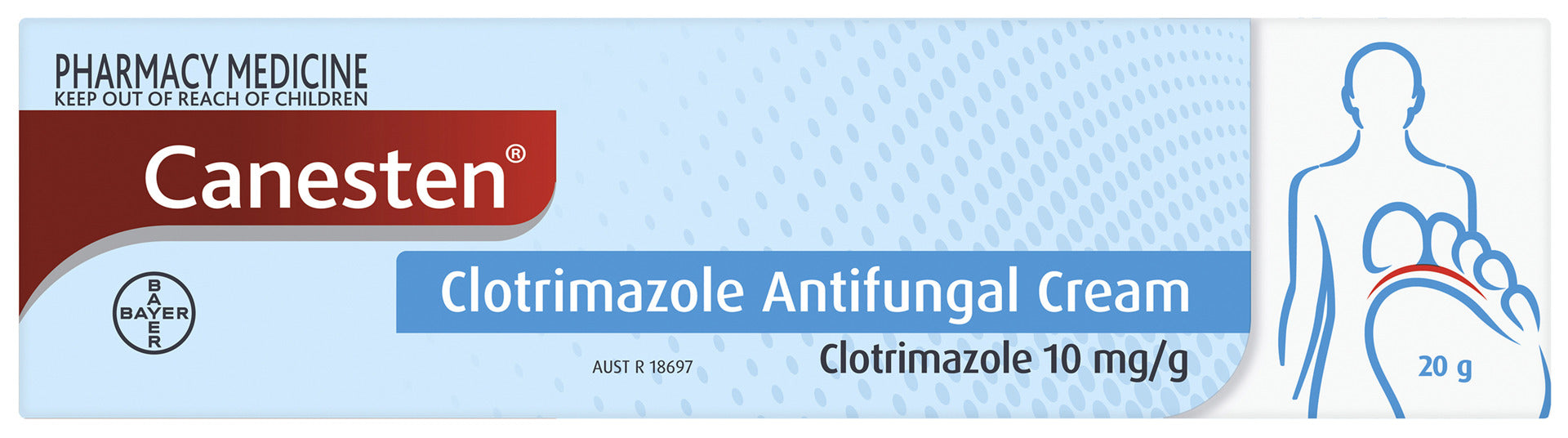 Canesten Anti-fungal Cream 20g
