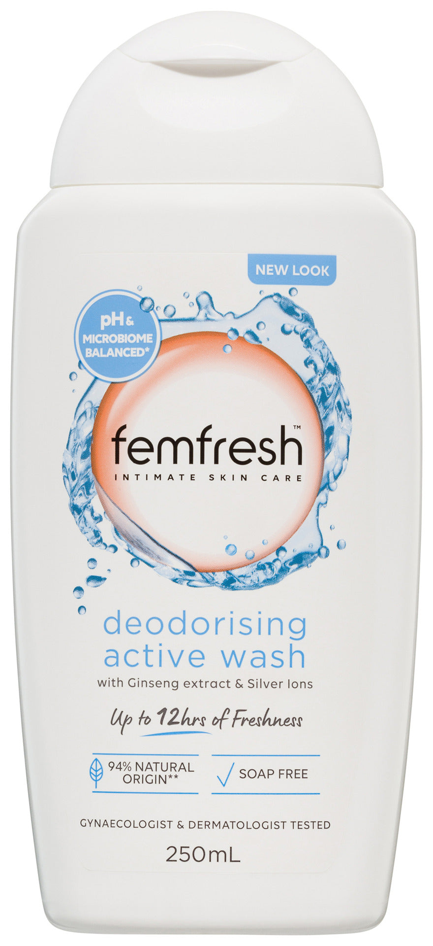 femfresh Active Soap-free Post-Workout Sports Intimate Wash 250mL