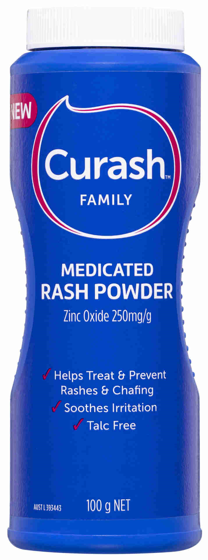 Curash Family Medicated Rash Powder 100g