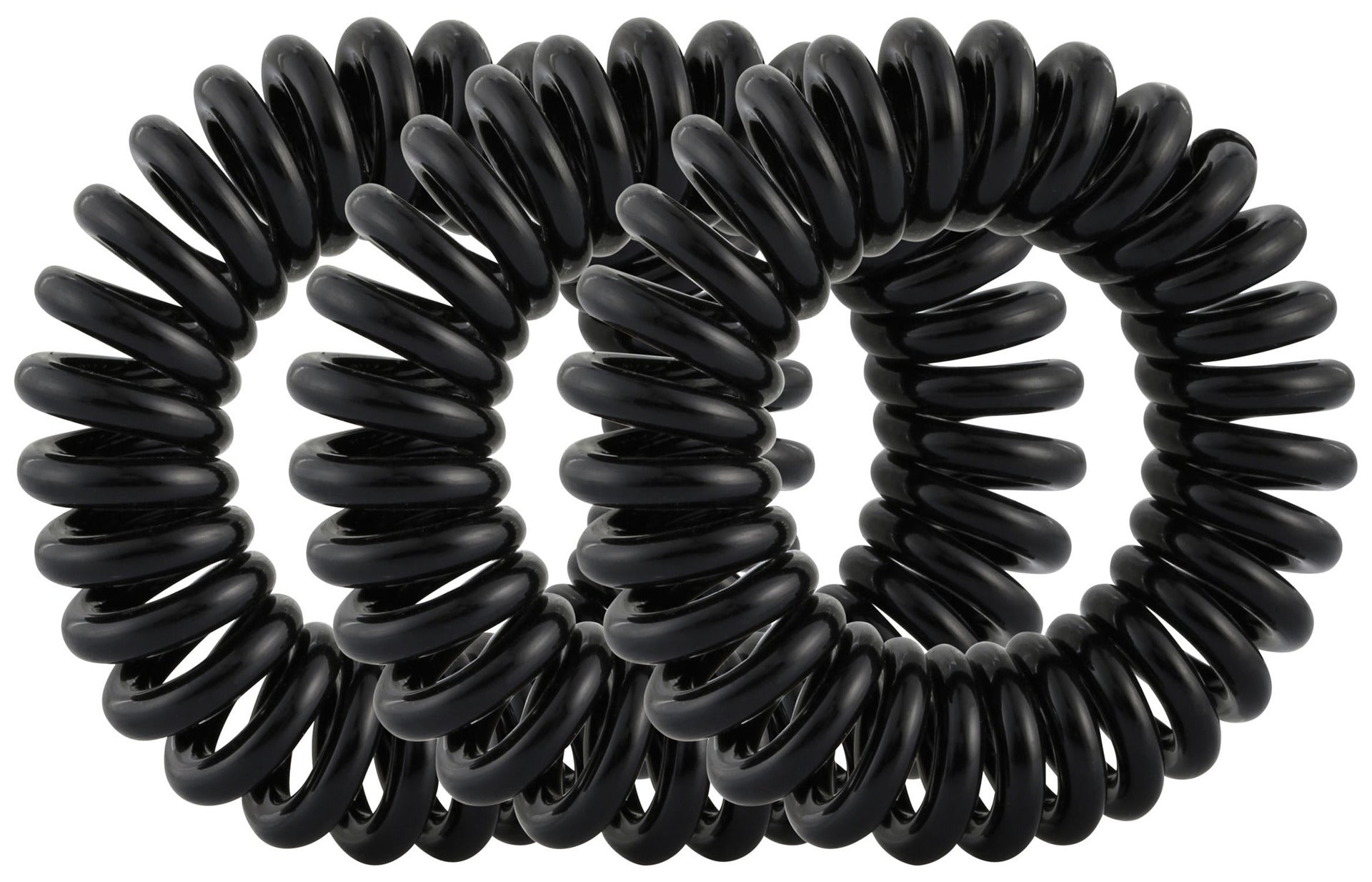 Lady Jayne Style Guards Black Kink Free Spirals - 8 Pk