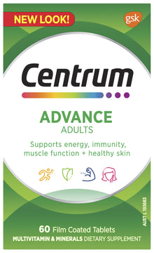 Centrum Advance Adults 60 Film Coated Tablets