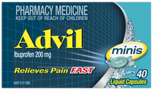 Advil Minis Liquid Capsules 40s