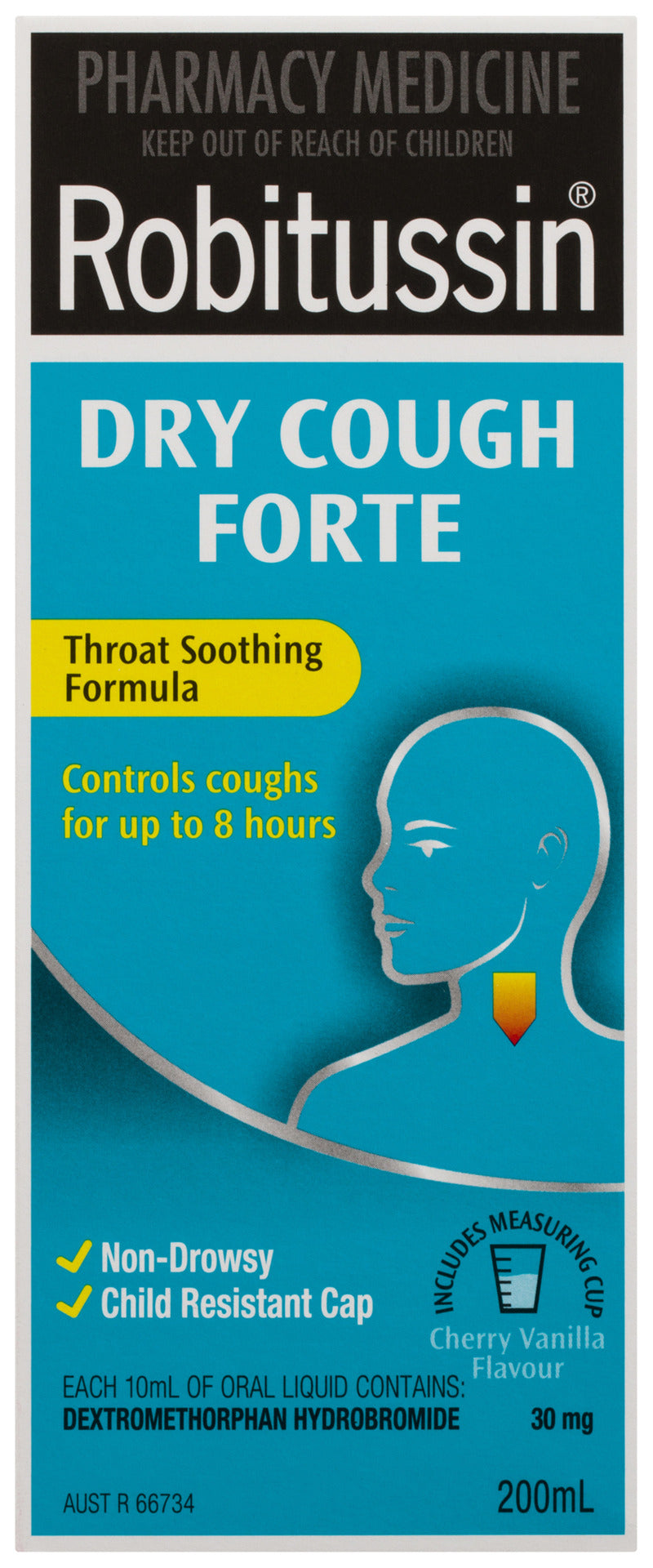 Robitussin Dry Cough Forte Cough Liquid 200mL