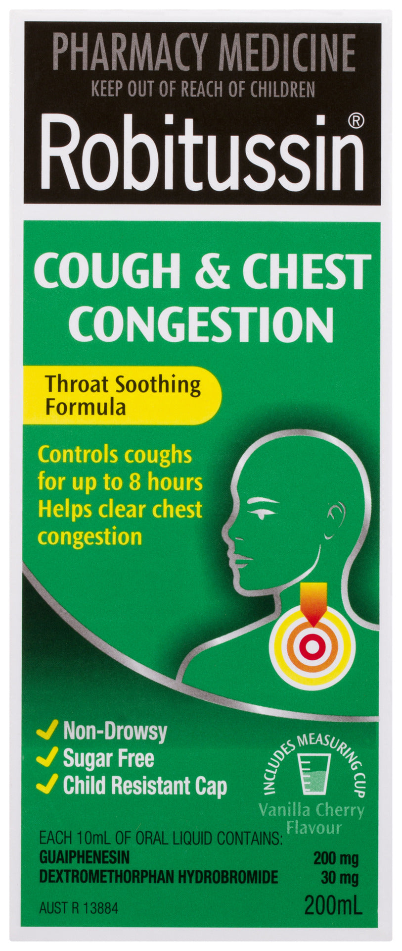 Robitussin Cough & Chest Congestion Cough Liquid 200mL