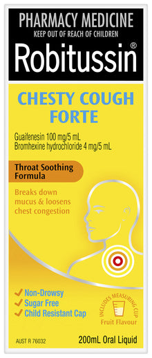 Robitussin Chesty Cough Forte 200mL