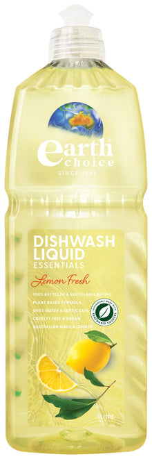 Earth Choice Dishwashing Liquid Lemon Fresh 1L
