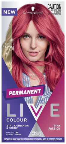 Schwarzkopf LIVE Colour Permanent Pink Passion