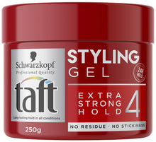 Schwarzkopf Taft Styling Gel Extra Strong Hold 250g