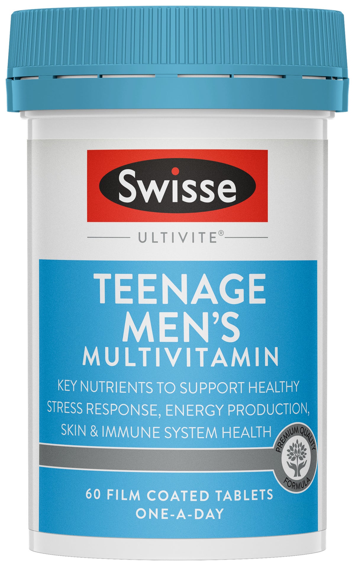 Swisse Ultivite Teenage Men's Multivitamin 60 Tablets