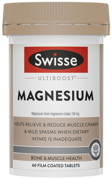Swisse Ultiboost Magnesium 60 Tablets