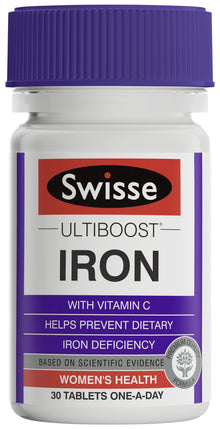 Swisse Ultiboost Iron 30 Tablets
