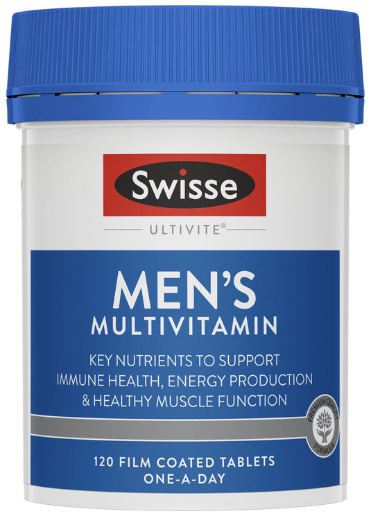 Swisse Ultivite Men's Multivitamin 120 Tablets