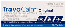 TravaCalm Original 10 Tablets