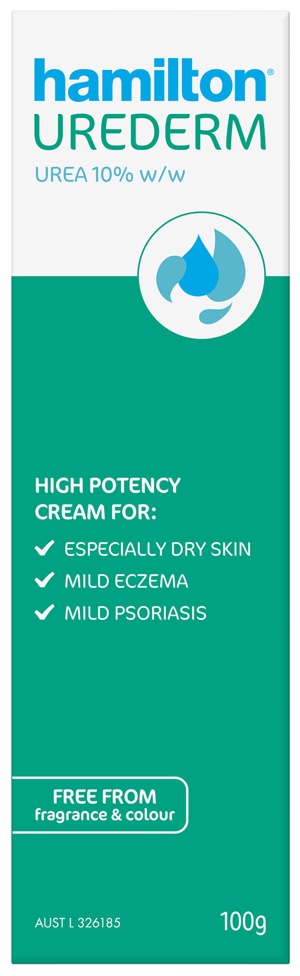 Hamilton Urederm Cream 100gm