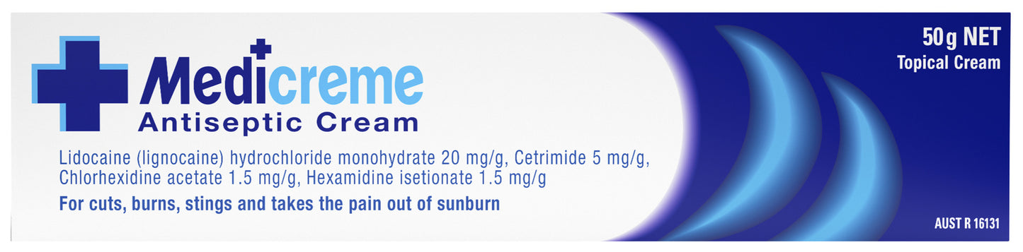 Medi Antiseptic Cream 50g