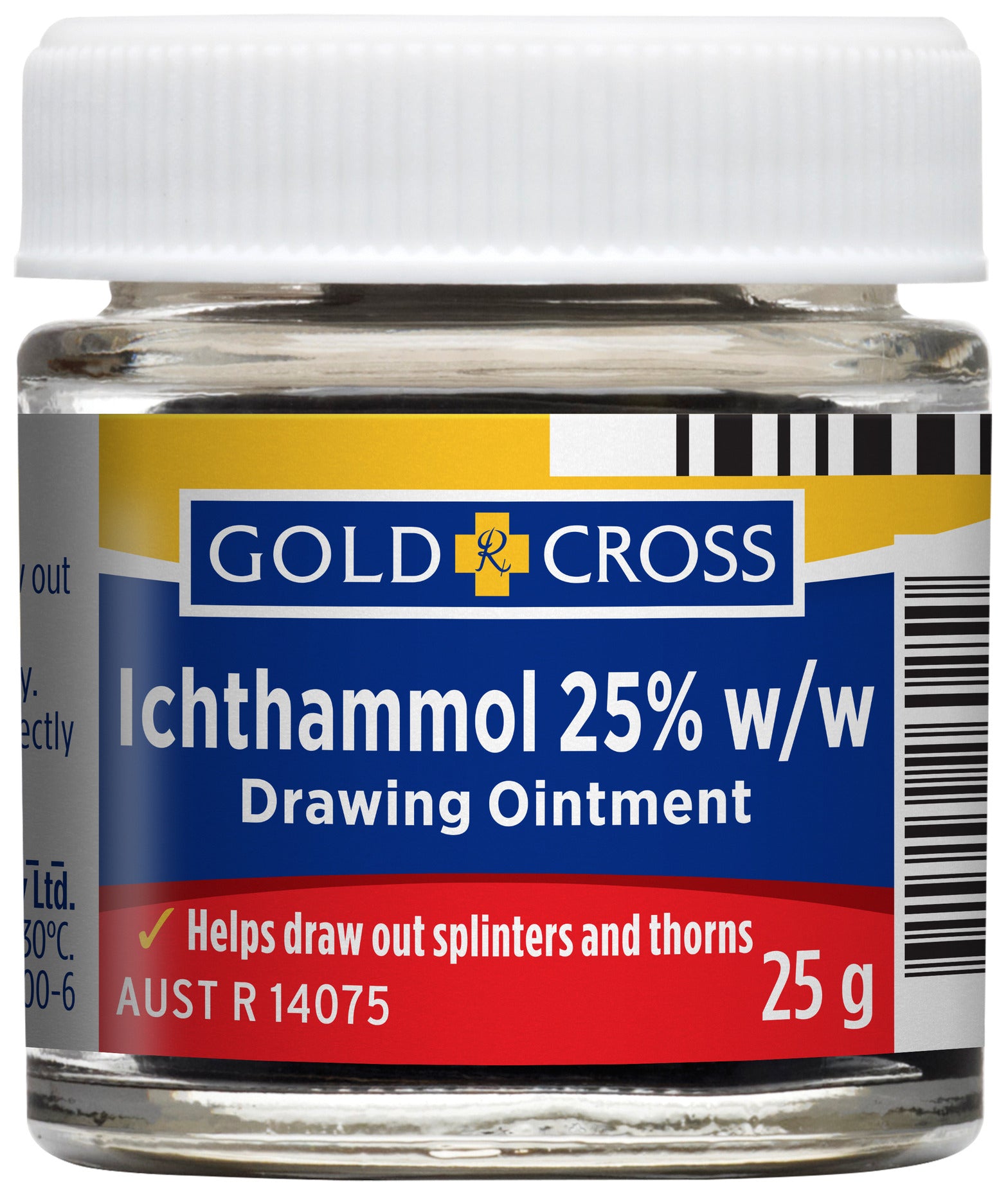Gold Cross Ichthammol Drawing Ointment 25g