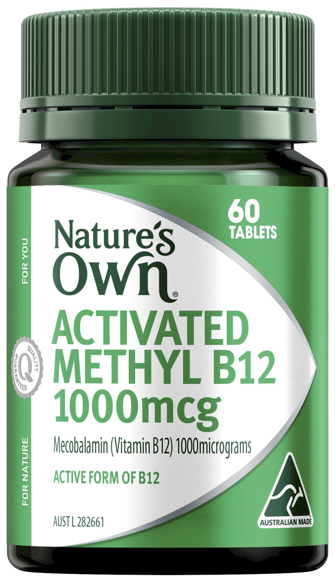 Nature's Own Activated Methyl B12 1000mcg