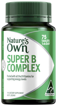 Nature's Own Super B Complex 75 Tablets
