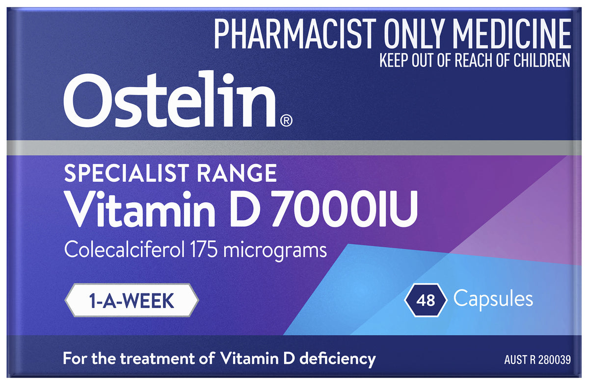 Ostelin Specialist Range Vitamin D 7000IU 48 Capsules