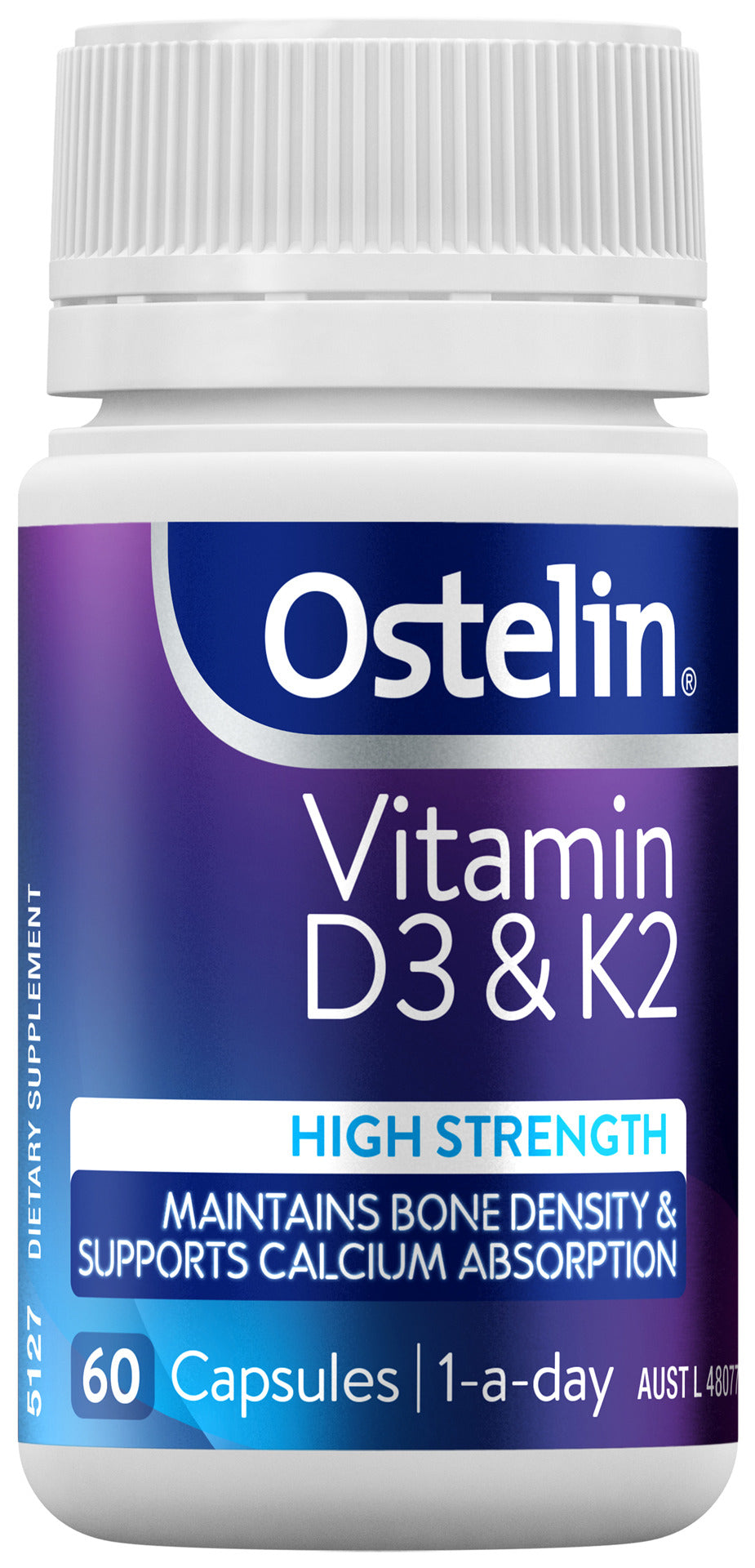 Ostelin Vitamin D3 & K2 60 Capsules