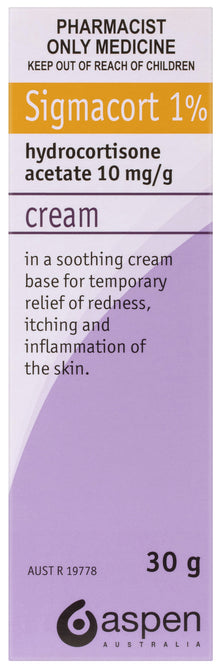 Sigmacort Cream 1% x 30g