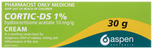 Cortic-DS Cream 1% x 30g tube