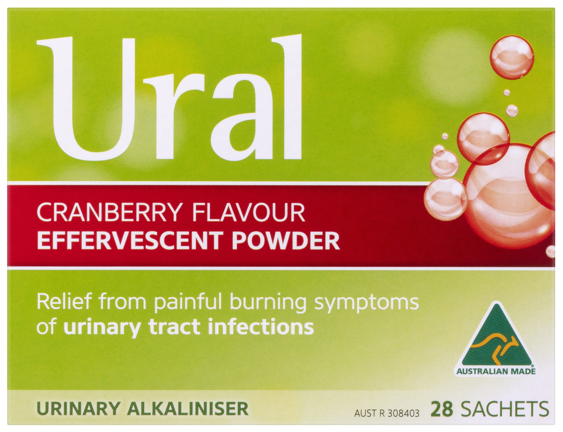 Ural Cranberry Sachets x 28