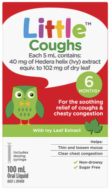 Little Coughs Oral Liquid Original 100mL