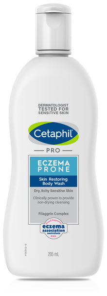 Cetaphil Pro Eczema Prone Skin Restoring Body Wash 295mL