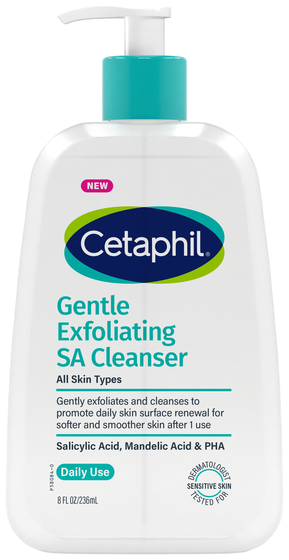 Cetaphil Gentle Exfoliating SA Cleanser with Salicylic Acid 236mL