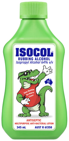 Isocol Rubbing Alcohol Antiseptic 345mL