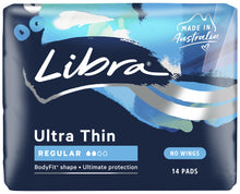 Libra Ultra Thin Pads Regular 14 Pack