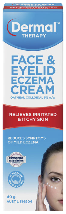 Dermal Therapy Face & Eyelid Eczema Cream 40g