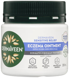 DermaVeen Sensitive Relief Eczema Ointment 200mL