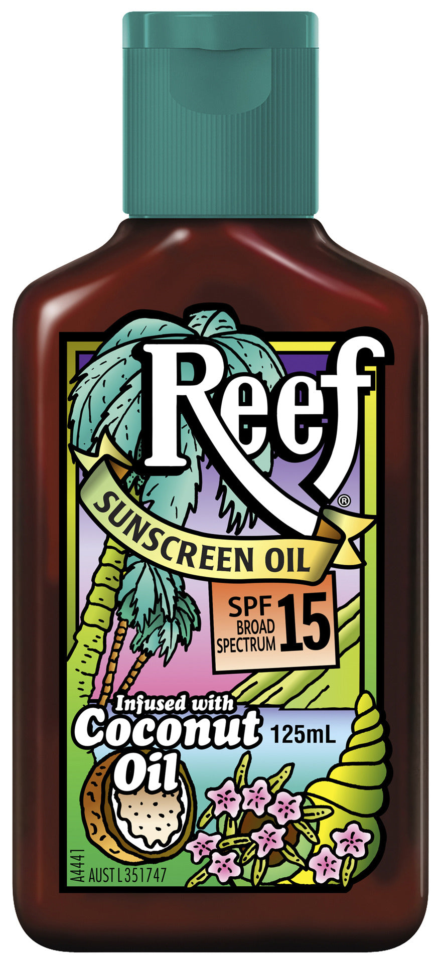 Reef SPF 15 Sunscreen Coconut Oil 125mL