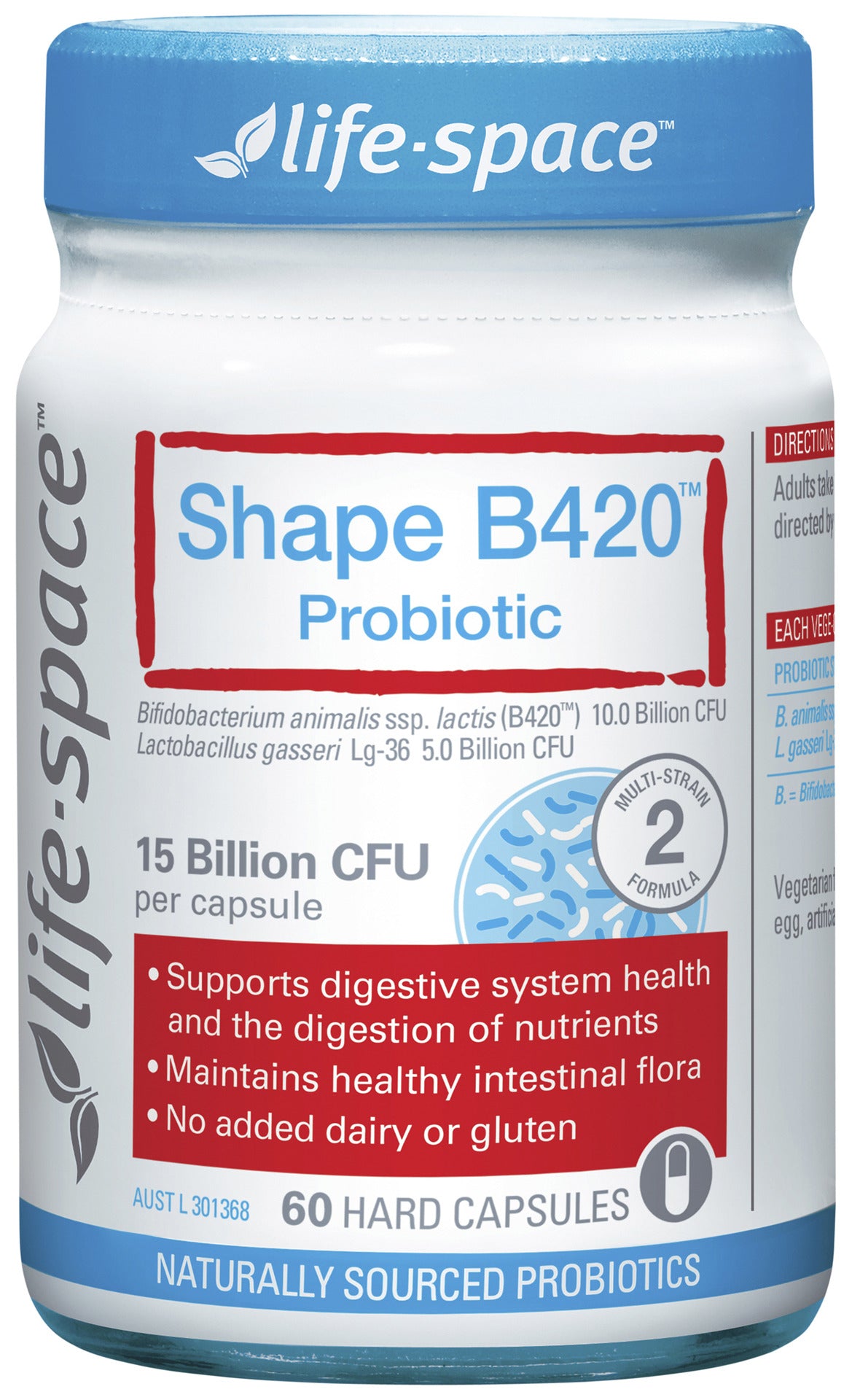 Life-Space Shape B420 Probiotic 60 Capsules