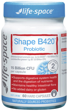 Life-Space Shape B420 Probiotic 60 Capsules
