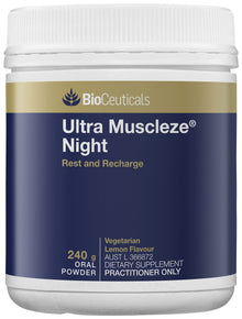 BioCeuticals Ultra Muscleze Night 240g Powder
